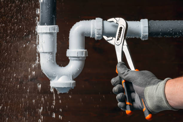Professional Drain Cleaning technician working in Buna, TX